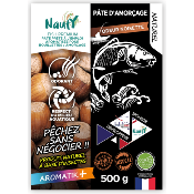 LOT DE 2 - NAUTY – Pâte aromatisée AROMATIK + NOISETTE & ATTRACTIV + - 2 x 500 g