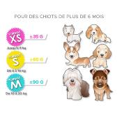 Bois de cerf - Friandise taille XS à mâcher - Chiots