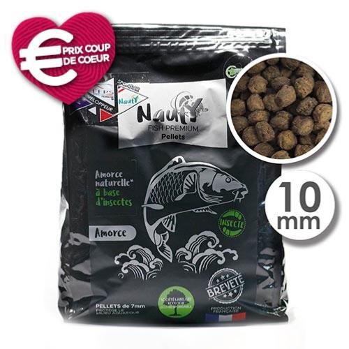 NAUTY – Pellets amorce pêche – 10mm – 4 kg