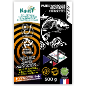 LOT DE 2 - NAUTY – Pâte aromatisée AROMATIK + NOISETTE & HYPNOTIK ++ - 2 x 500 g