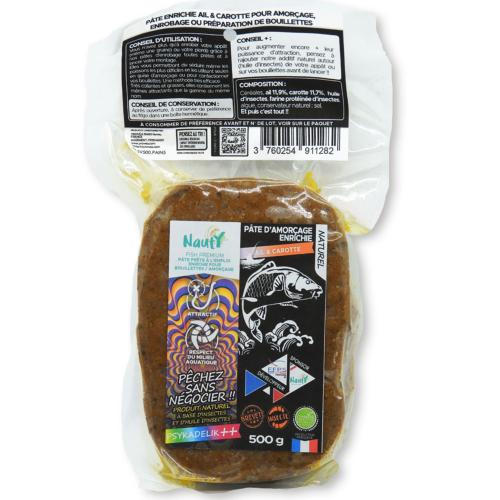 NAUTY – Pâte enrichie PSYKADELIK ++ AIL & CAROTTE – 500 g