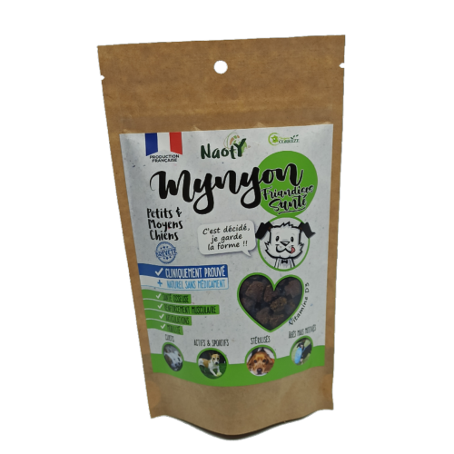 NAOTY – Friandises Santé Petits & Moyens Chiens – MYNYON - 100 g