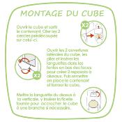 NAOTY – Coffret Cube Oiseaux du ciel (x12) – 1200 g