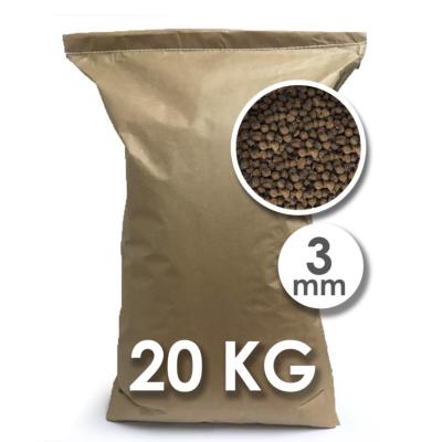 NAOTY – Pellets Koï, Esturgeons & Gros Poissons Rouges 3mm – 20 kg