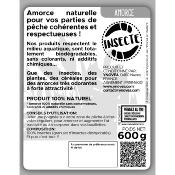 NAUTY – Granulat insectes pêche – 600 g